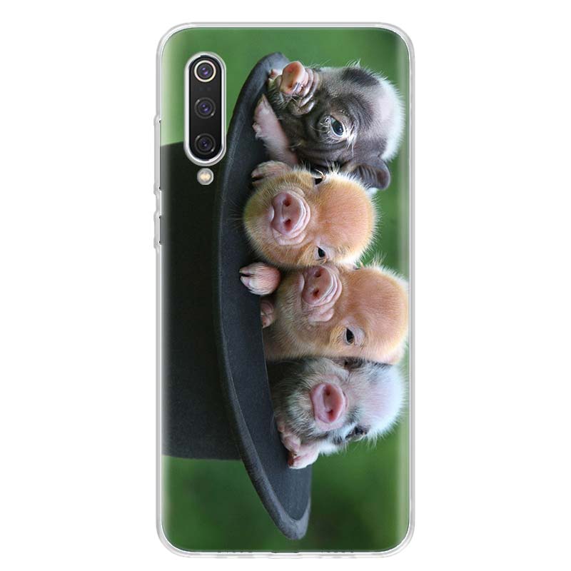 

Мини Домашний Питомец Маленький Милый Поросенок Чехол для Телефона Для Xiaomi Redmi Note 10 Pro Max 10S 9 9S 9T 8 8T 11T 11S 11 5G 11E 7 6 5 4X Coque Redmi Note 4 (4X)