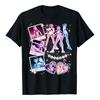 K-Pop Dämonenjägerin Rumi Mira Zpey Filmmuster T-Shirt Unisex Original Harajuku Stil Hochwertiges Baumwoll-T-Shirt Streetwear