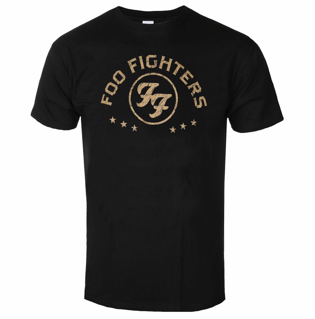 Rare Foo Fighters Band Graphic Cotton T-shirt Unisex Summer Short Sleeve Fashion Brand Tee Luxury Casual Vintage Retro Top