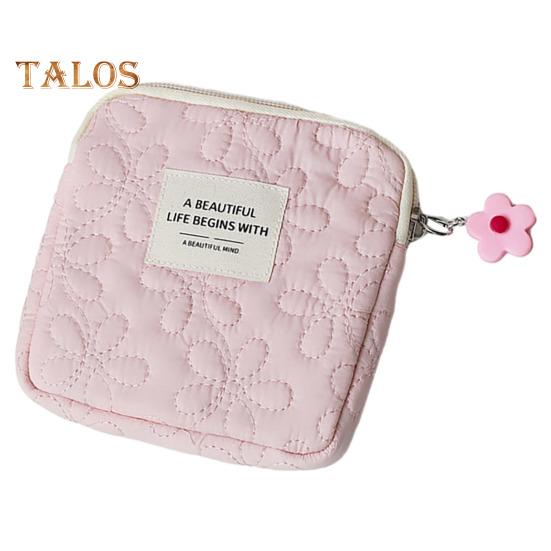 Fashion Women Small Cosmetic Bag Mini Coin Pouch Zipper Closure Lightweight Portable Travel Accessory Bag Storage