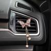 Diamond-Studded Car Air Freshener Rhinestone Decoration