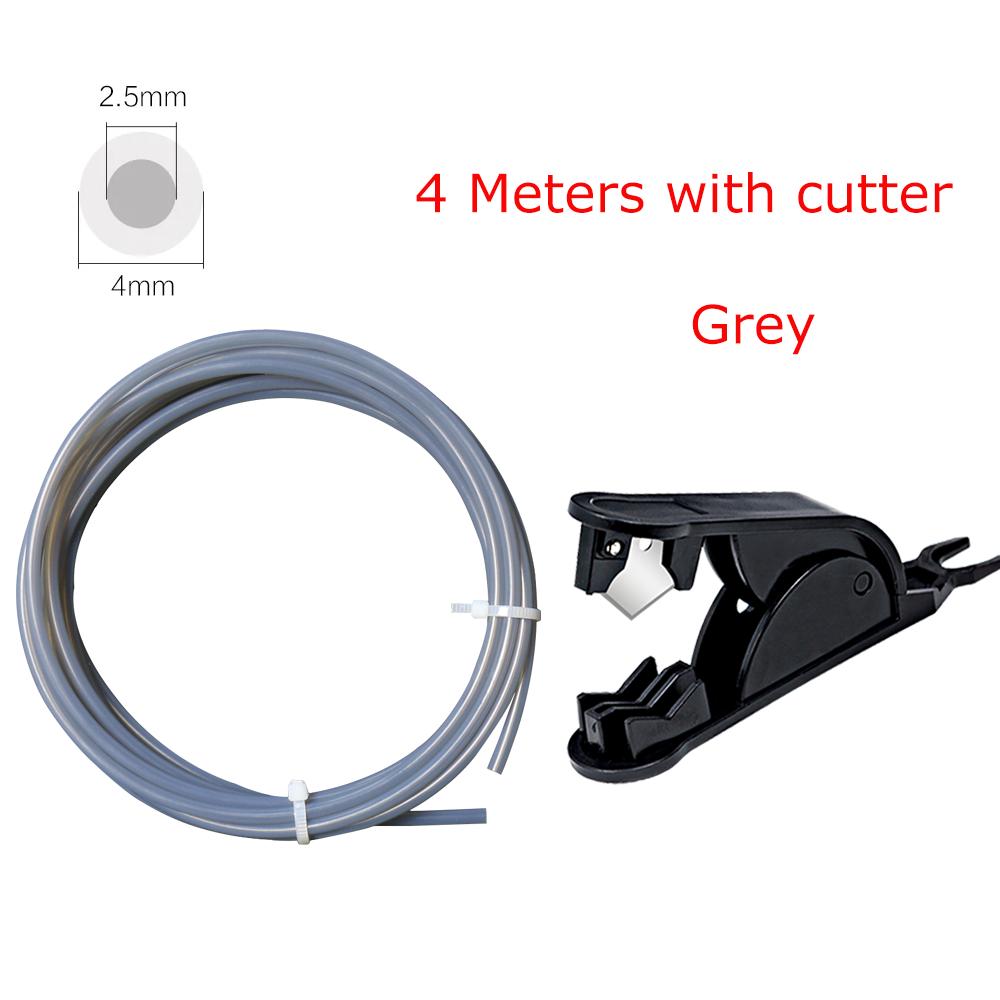 Teflonto Pipe for Bambu Lab P1P AMS A1 mini 3D Printer PTFE Tube Bowden Extruder 1.75mm ID2.5mm OD4mm Bambulab Filament Parts