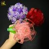 HUIQIBAO MOC Rose Hortensie Blume Modell Bausteine DIY Ewiges Bouquet Steine Bausätze Spielzeug Für Kinder Mädchen Hausdekoration