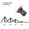 Aluminum Alloy Table Folding Tripod for   Camera LED Light Load Capacity 15Kg