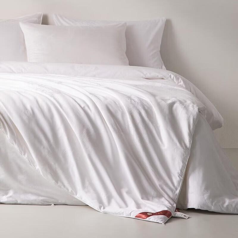 

BAQIANHUSI Double-Palace Long Floss Mulberry Silk All-Season Duvet Set
