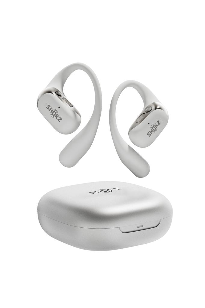 Shokz OpenFit Wireless Earbuds Audio Compatible Large Drivers 48 Hours Total Playback Sound Leakage Suppression Technology IP55 Bluetooth with