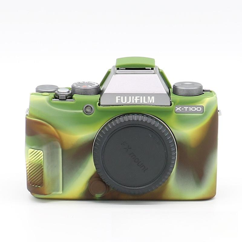 

Заводская оптовая продажа для камеры Fujifilm X-T100 Fujifilm XT100 Камера Силиконовый защитный чехол камуфляжный