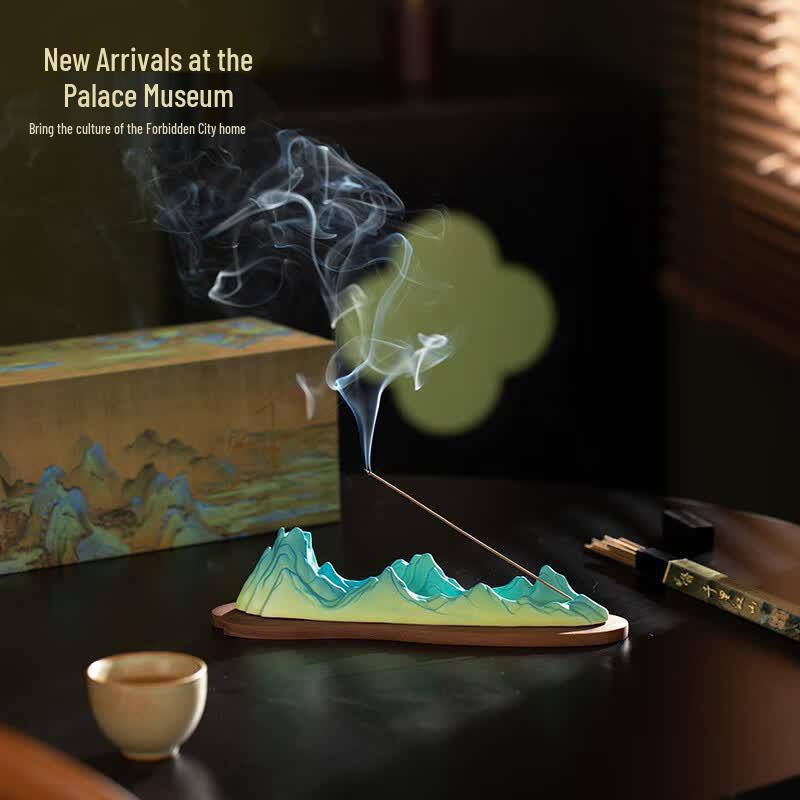 Forbidden City A Thousand Li of Rivers and Mountains Ceramic Incense Set
