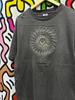 Vintage 90er Jahre Besticktes Kunst T-Shirt Größe L