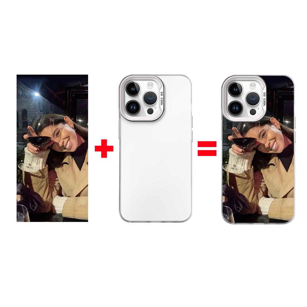 

DIY Drink Alcohol Customized IMD Shockproof Phone Case For iPhone 17 16 13 12 11 Pro Max 16E 17 Air XR 15 14 Plus Matte Cover iPhone XR