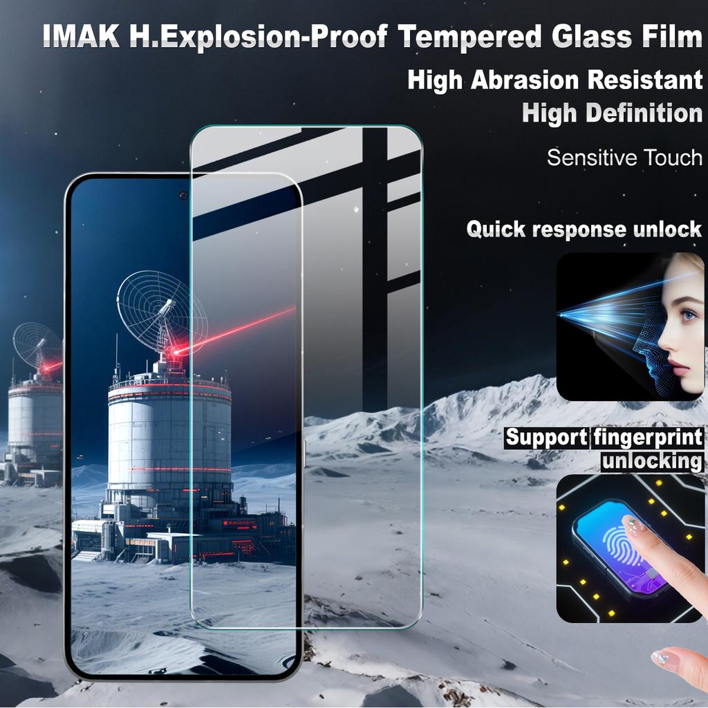 IMAK H Series For Nothing Phone (3) 5G Screen Protector Tempered Glass HD Clear Film (Fingerprint Unlock)