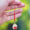 [FRCOLOR] Cat Keychains, Maneki-neko Keychains (Set of 4), Good Luck Charms, Lucky Cat Souvenirs
