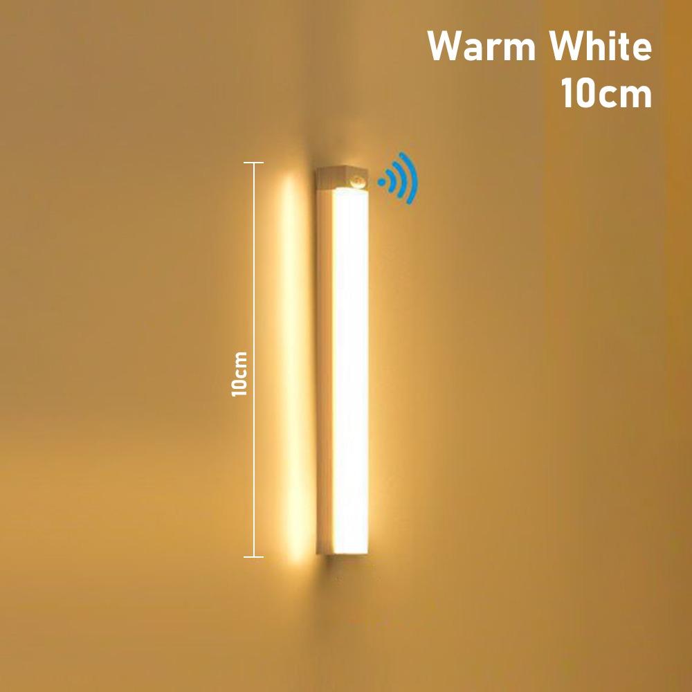 PIR Strip USB Light Bar Self-Adhesive Magnetic Attraction Wardrobe Lamp Touch Sensor Light  Kitchen
