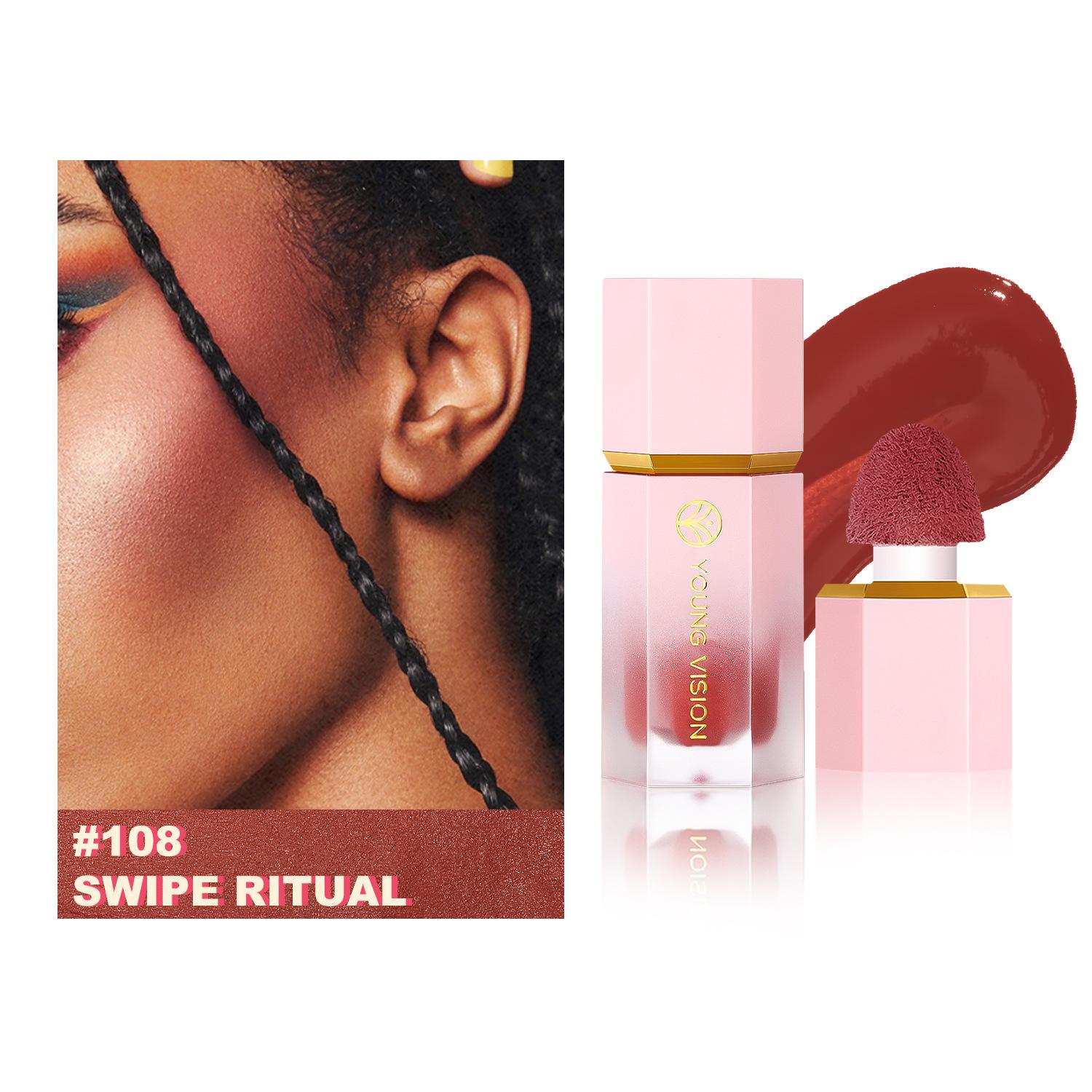 

Рідкі рум яна з восьми кольорів Відновлююча здатність Освітлення Стійкий Водонепроникний Захист від пітливості Нелегко зникає Колір макіяжу Природні рідкі рум яна #8