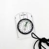 Transparent Map Ruler Compass New Portable Acrylic Orienteering Navigation Multi-Function Baseplate Compass Outdoor