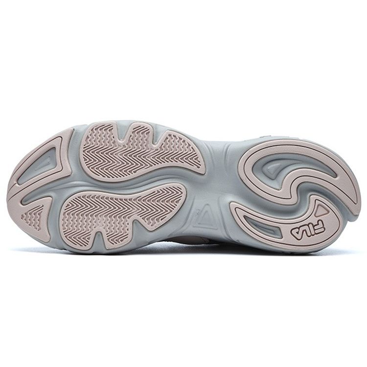 FILA Mars 2.0 Mesh Comfortable Versatile Shock Absorbing Non-Slip Wear-Resistant Low-Top Dad Shoes Women sneaker Gray F12W141116FAG