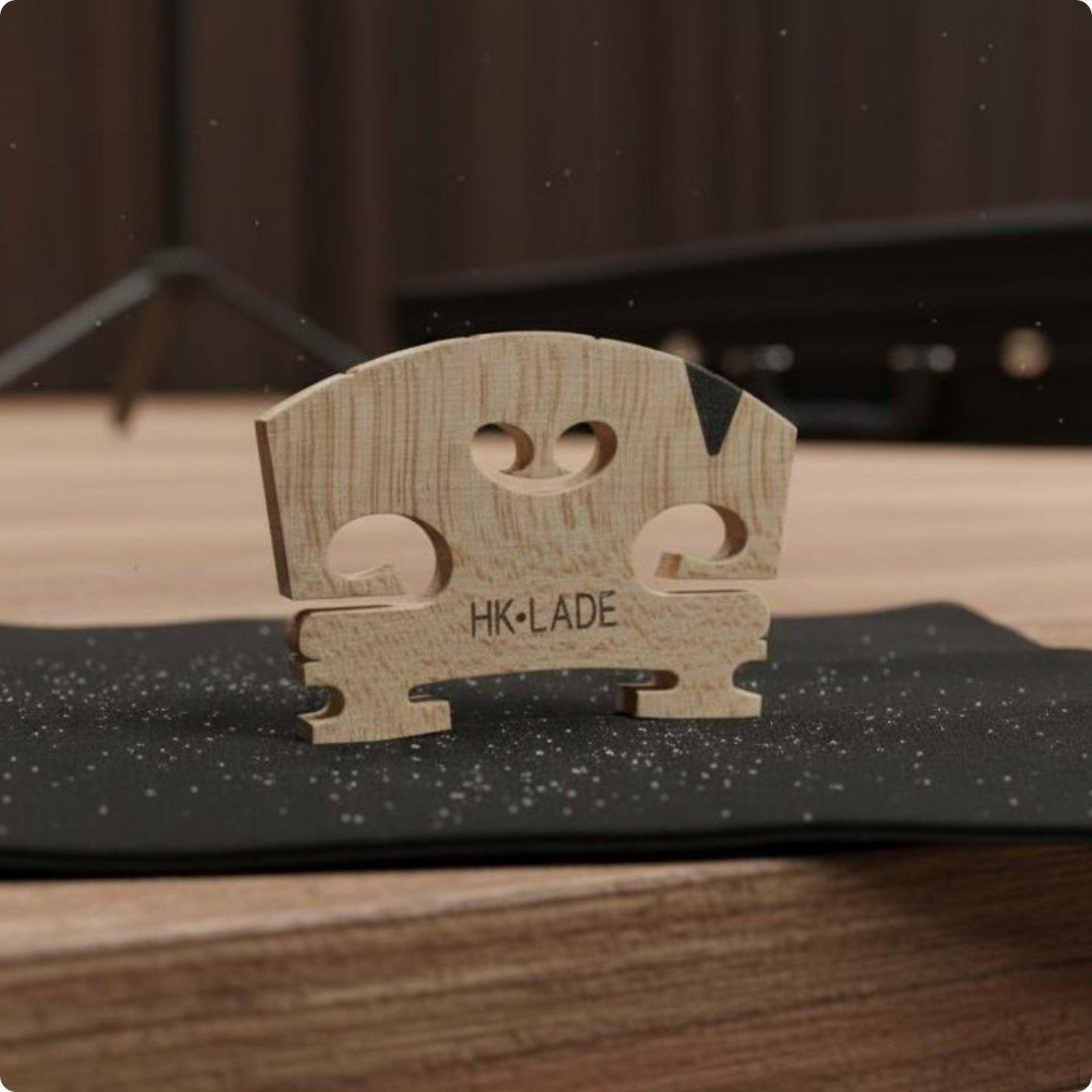 Violin Bridge Handmade Maple PreCut String Grooves Musical Instrument Part for
