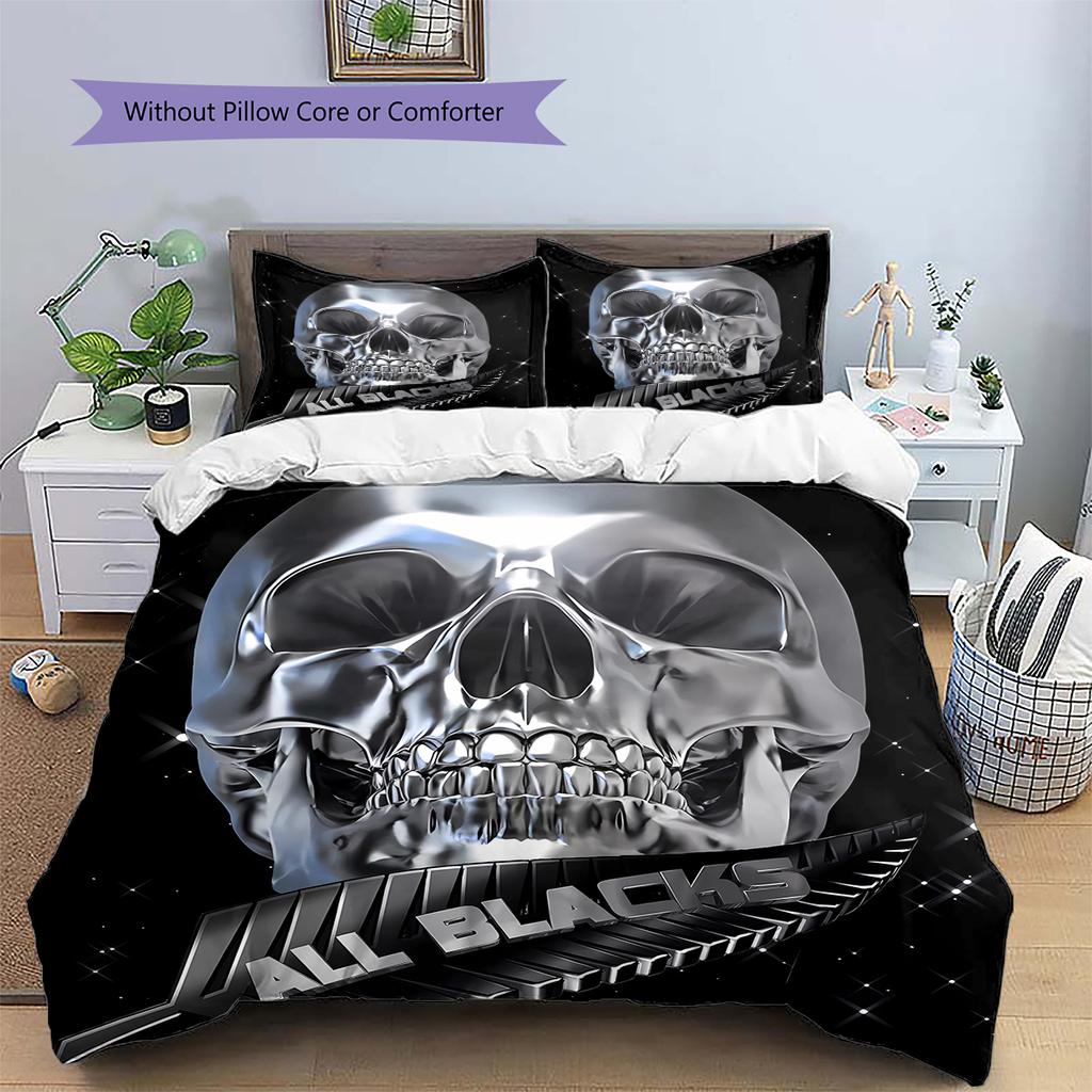 Biancheria da letto con motivo All Pattern della Nuova Zelanda, Set piumone Copripiumone Federa Regalo di Compleanno per la Casa (1 * copripiumino + 2 * federa, senza nucleo)