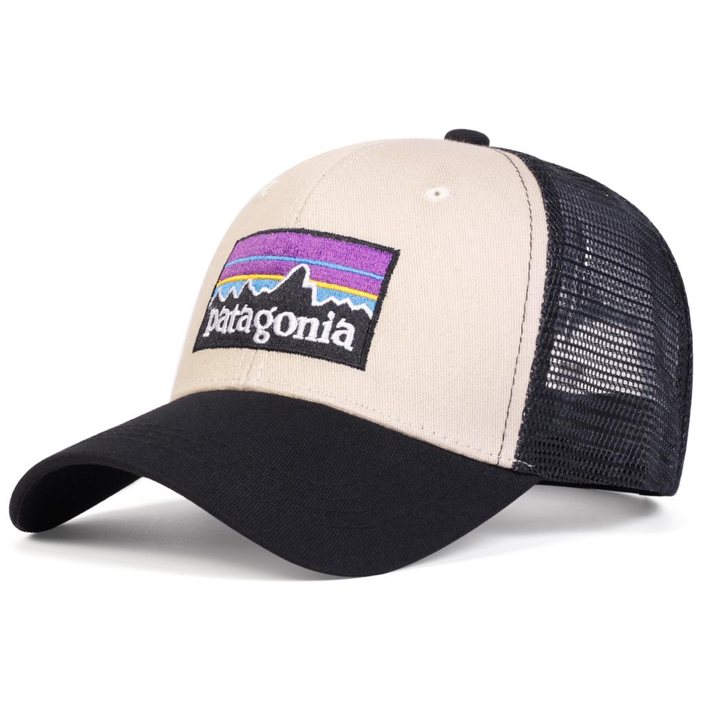 Unisex Buchstaben Bergkette Stickerei Verstellbare Hip Hop Baseballkappe Mesh Sonnenschutzkappen Frühling Sommer Outdoor Sport Reise für Frauen Männer