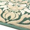 Senko DECORMUSEE Samira Toilet Approximately 60 x 60 Green Damask Antibacterial and Odor Made in Product Number 31982 Mat, cm, Pattern, Resistant,