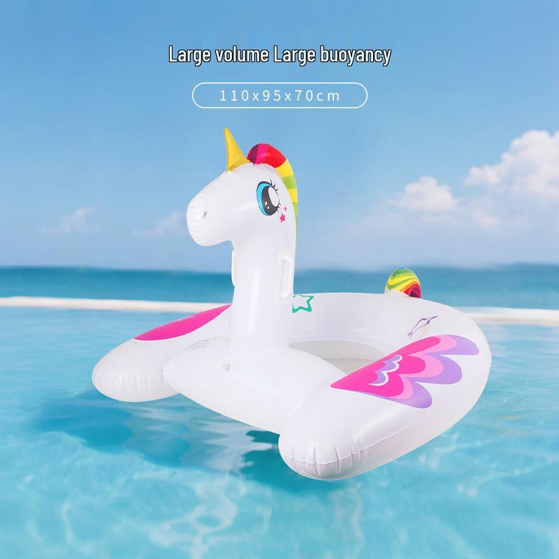 25th Anniversary Unicorn Inflatable Pool Float for Adults