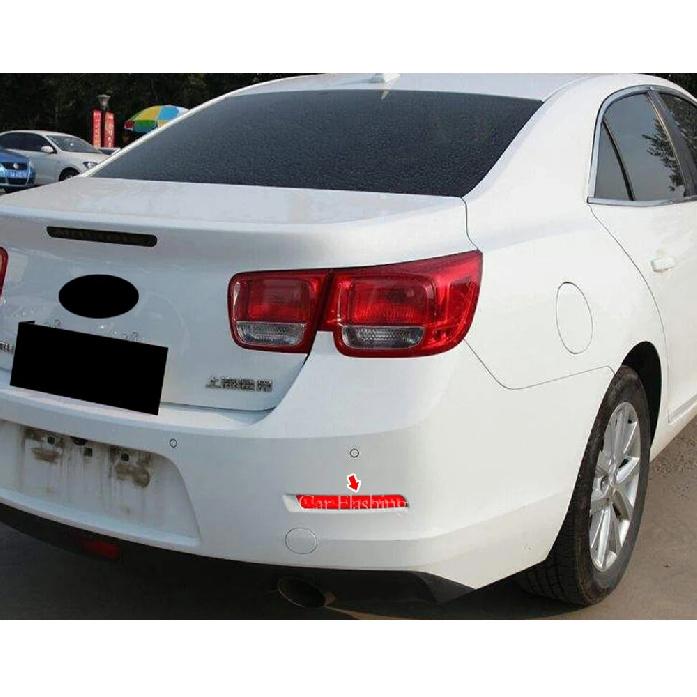 2PCS Car LED Rear Bumper Tail Lights For Chevrolet Malibu 2012 2013 2014 2015 Reflector Lamp Brake Stop Light Car Style