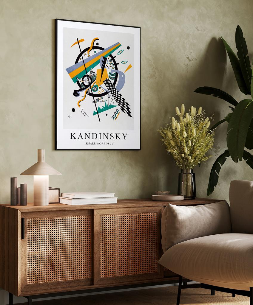 Poster Kandinsky Small Worlds