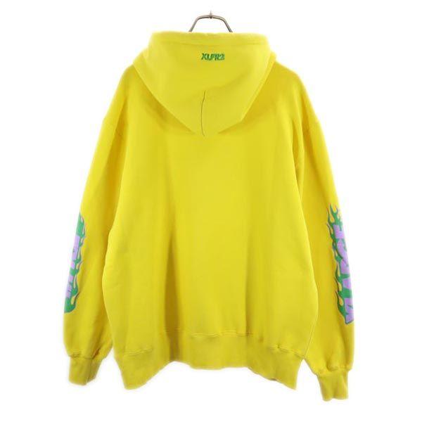 FR2 Extra large Print Long sleeve Sweatshirts L X-LARGE Fleece lining Men's Used