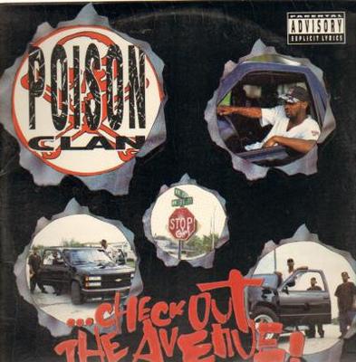 Disque 12 pouces POISON CLAN - Check Out The Avenue GR4771 Luke Records 1994 US Rap & Hip-Hop/R&B Occasion