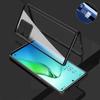 Magnetic Case for Xiaomi Redmi Note 15 14 13 Pro Pro+ 5G with Metal Frame Double Sided Tempered-Glass Full Lens Protection Cover Phone Bumpers
