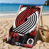 Trail Blazers Logo Beach Towel, Microfiber Beach Towel, Perfect For Pool, Beach, Travel, Home Decor Beach Party Fan Gifts