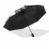 1pc Snowman Winter Scene Folding Umbrella, Durable, Suitable for Outdoor Activities or Rain, Suitable for Commuting yy251027085