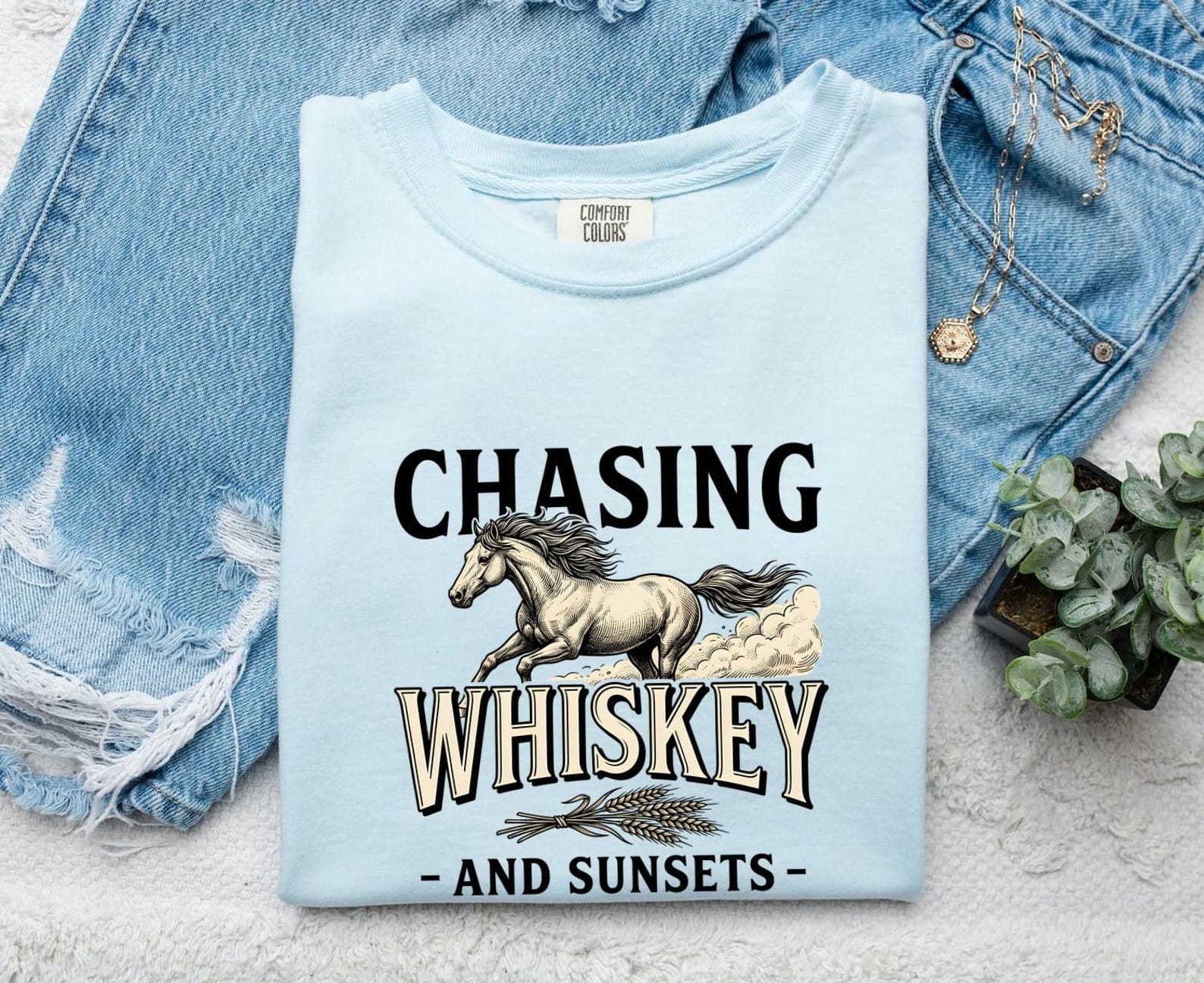 Sprinting Horse Shirt Cowgirl Ranch Gift Women Hand Drawn Tee Racing Horse T-Shirt Cowgirl Fan Hand Drawn Tshirt Farm Graphic Country L
