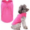 PETCARE Small Dog Sweater Cat Fleece Vest Soft Dog Jacket with Leash O-Ring Fall Winter Warm Pet Pullover Coat Puppy Clothes for Small Dogs Cats