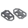 1 Paar Motorrad-Fußrasten Anti-Rutsch CNC-Aluminiumlegierung Motorrad-Fußstütze für X300 650 1000