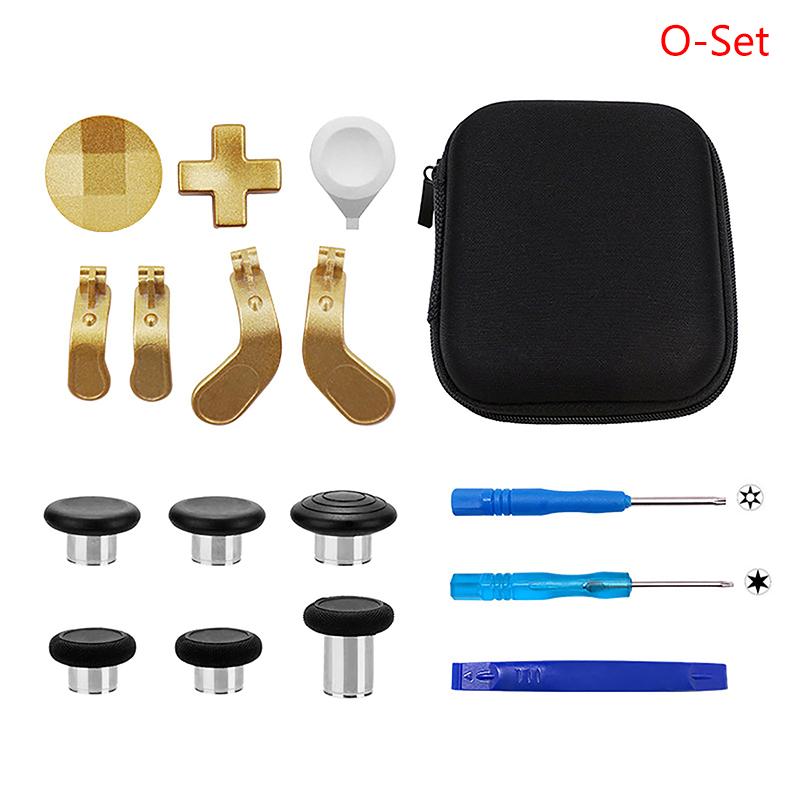 1Set 2 Gen Keycap Metal D-Pad Trigger Paddles Replacement Thumbstick For Xbox One Elit Repair Kit Accessories