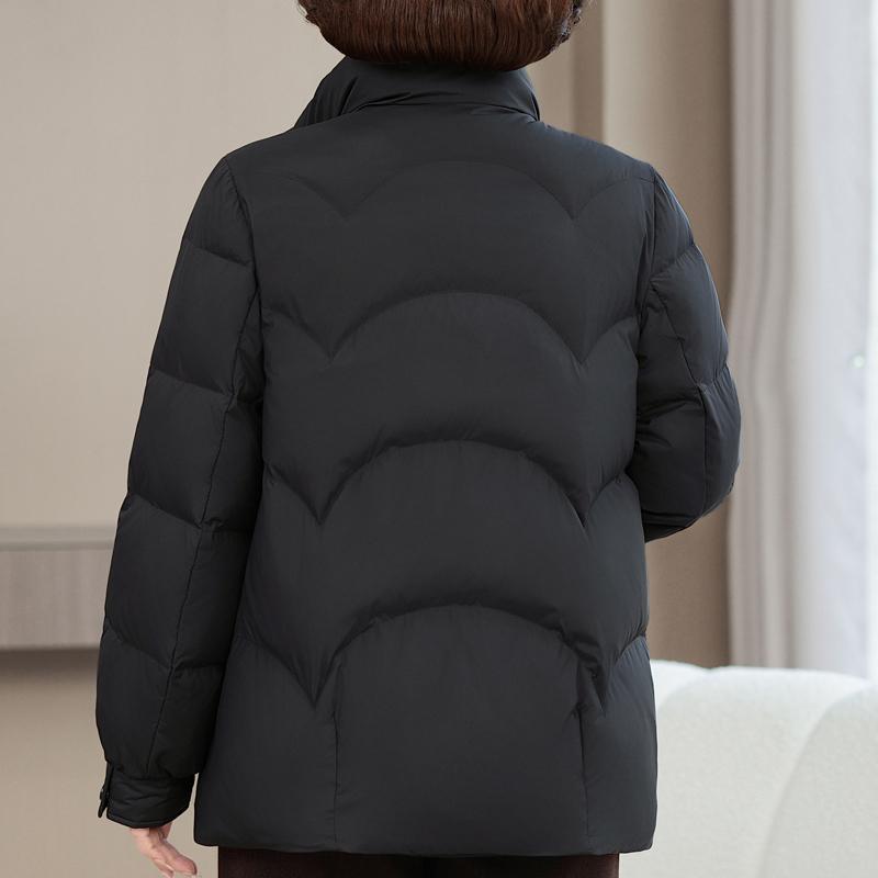 Plus Size XL-6XL Middle Age Women's Down Coats Winter Short Parkas Elegant Loose Thick Warm Down Jackets Woman Outerwears