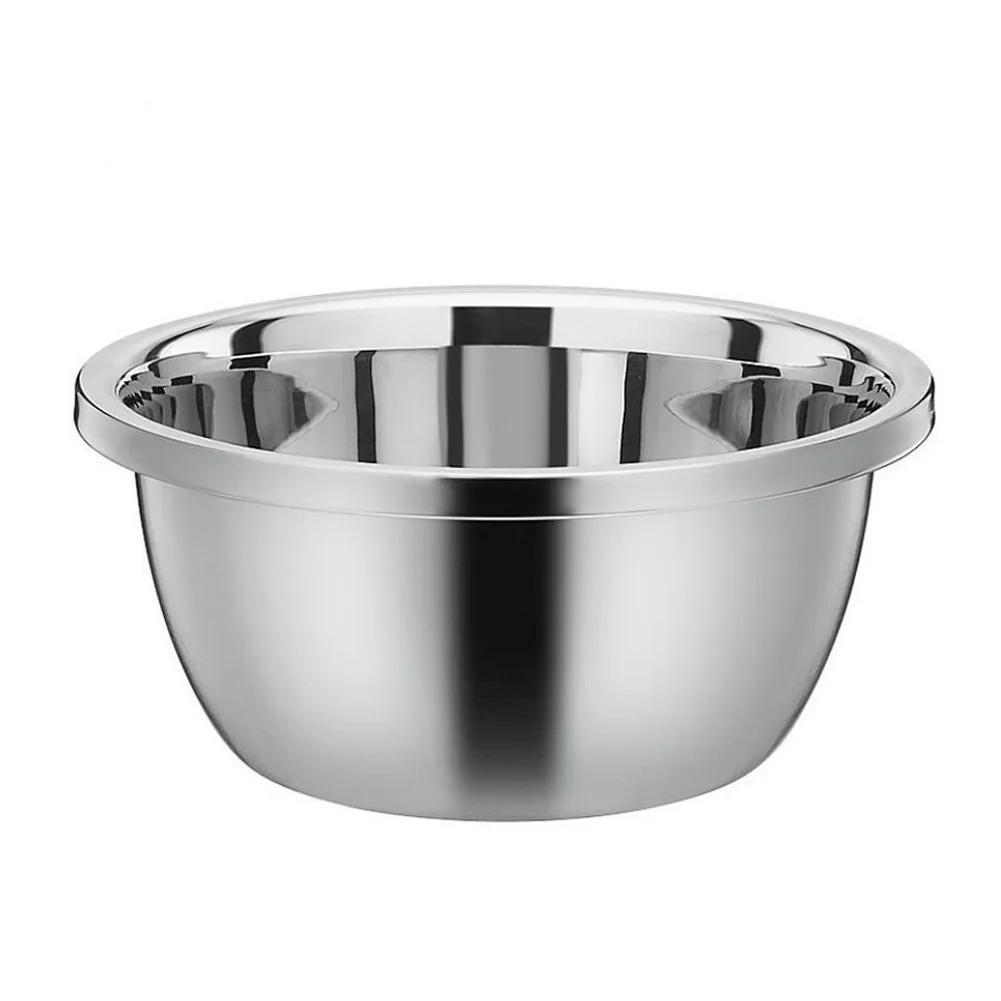 

Strainer Bowl Dinnerware Kitchen Sink Mixing Bowls Whisking Salad Basin 35cmx35cmx15cm High Quality Stainless Steel 24CM