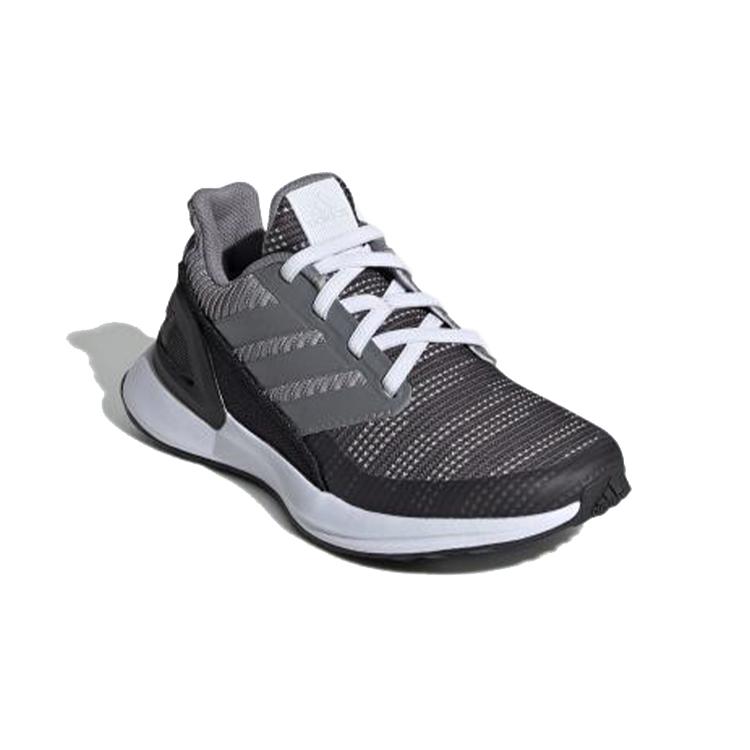 adidas Rapidarun Cushioning Low Top Kids' Running Shoes Dark Gray Kids' G27309