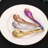 Elegant Stainless Steel Perforated Spoon for Gourmet Cooking