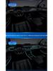 USB Voice-Controlled Car Ambient Light Strip: Wireless, Colorful Rhythm & Remote-Controlled Interior Light Guide
