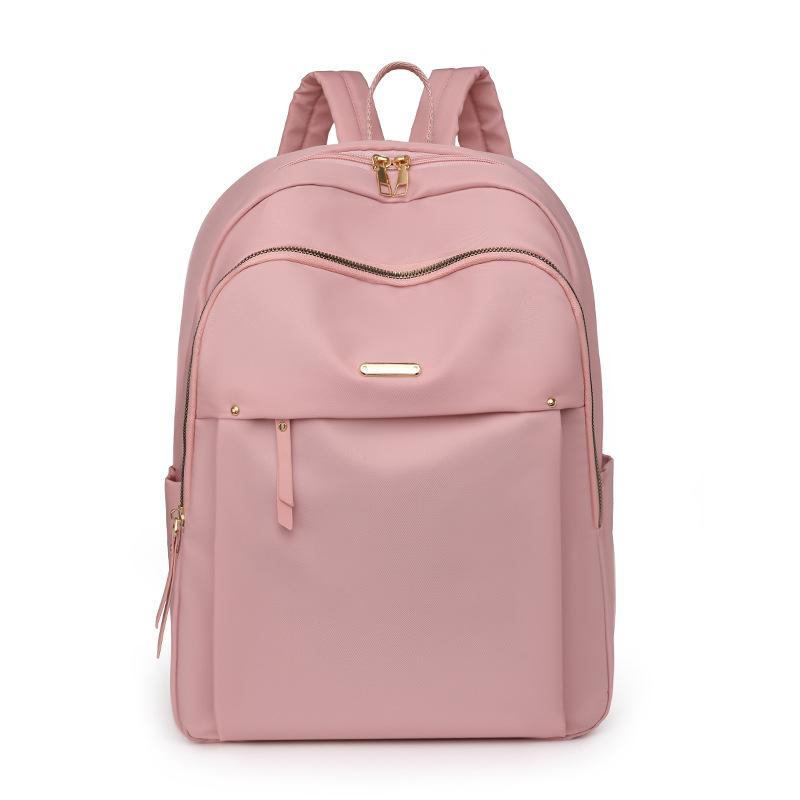 Oxford Cloth Backpack Large Capacity Computer Bag Fashion Student Leisure Travel Light School Bag