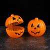 20/40Pcs Mini Halloween Pumpkin Box Plastic Candy Container Kids Trick or Treat Gift Favors Halloween Party Decoration Supplies