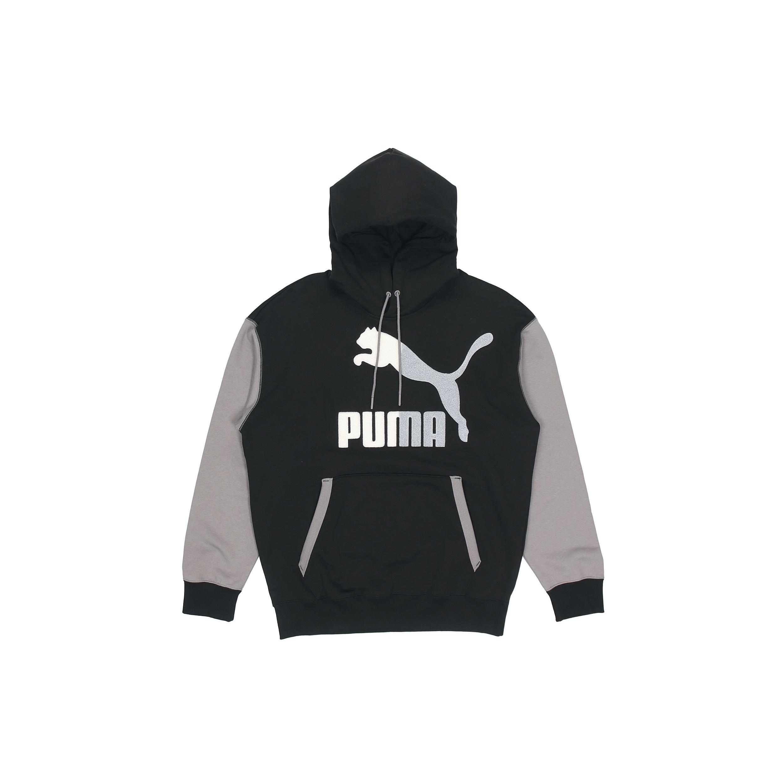 PUMA Colorblock hooded Sports Black Men s 530709-01 M