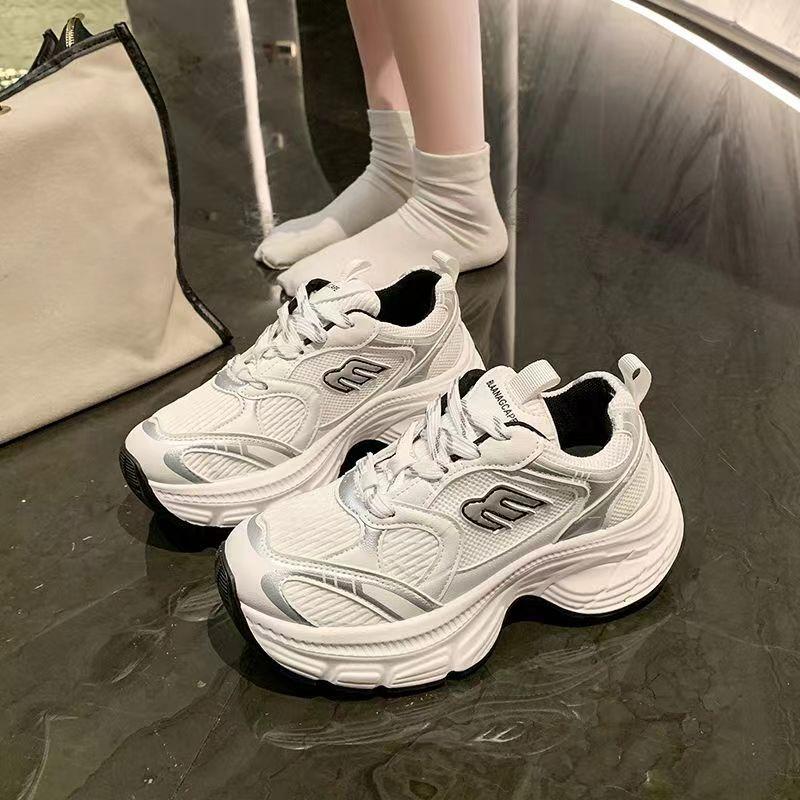 

Платформа Папа Туфли Женские Туфли Увеличенные Осенние Новые Сетчатые Дышащие Кроссовки 39