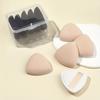 5pcs Triangle Makeup Sponge Puff Set with Box Wet Dry Dual-Use Foundation Loose Powder Puff Makeup Sponge Beauty Egg Blenders