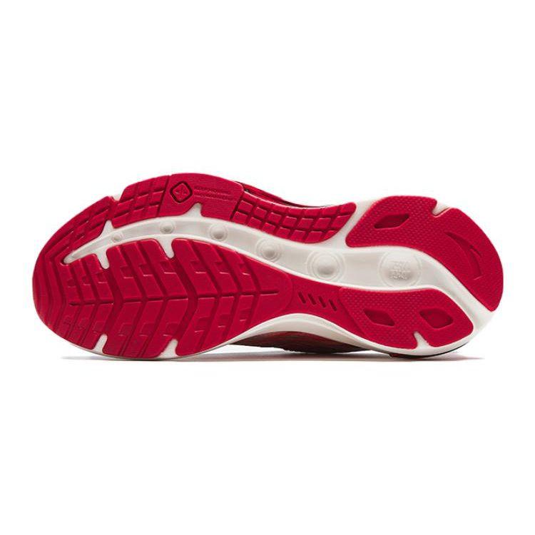 Anta Komfortable Trendy Sklisikre Slitesterke Lavsko Barneløpesko Barnesneaker Hvit Rød 312345535-6