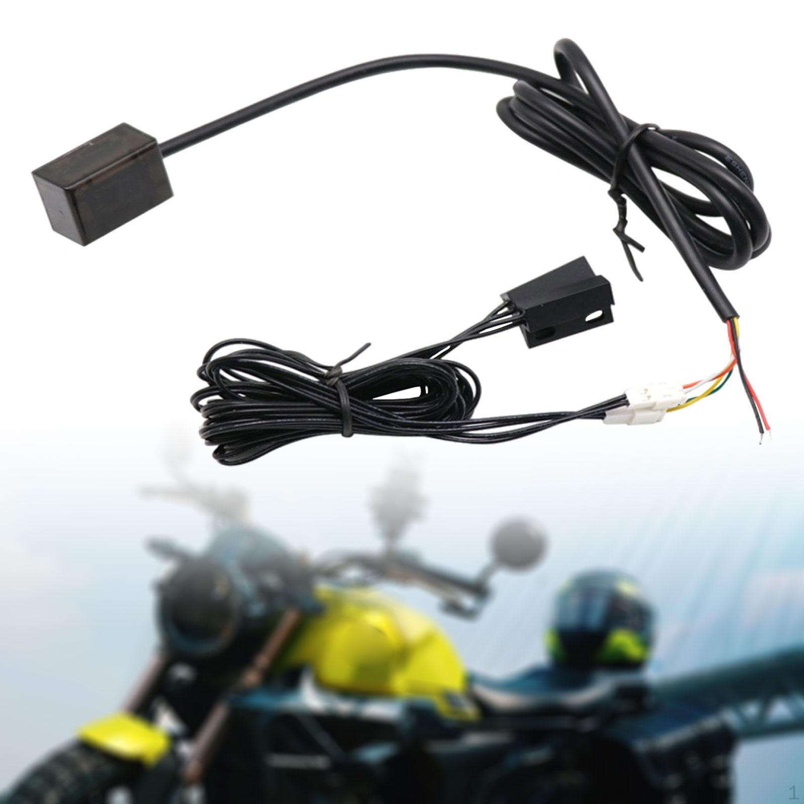 

Цифровой индикатор передач для мотоцикла, светодиодный дисплей, простая установка, универсальный для мотоцикла Blue text display