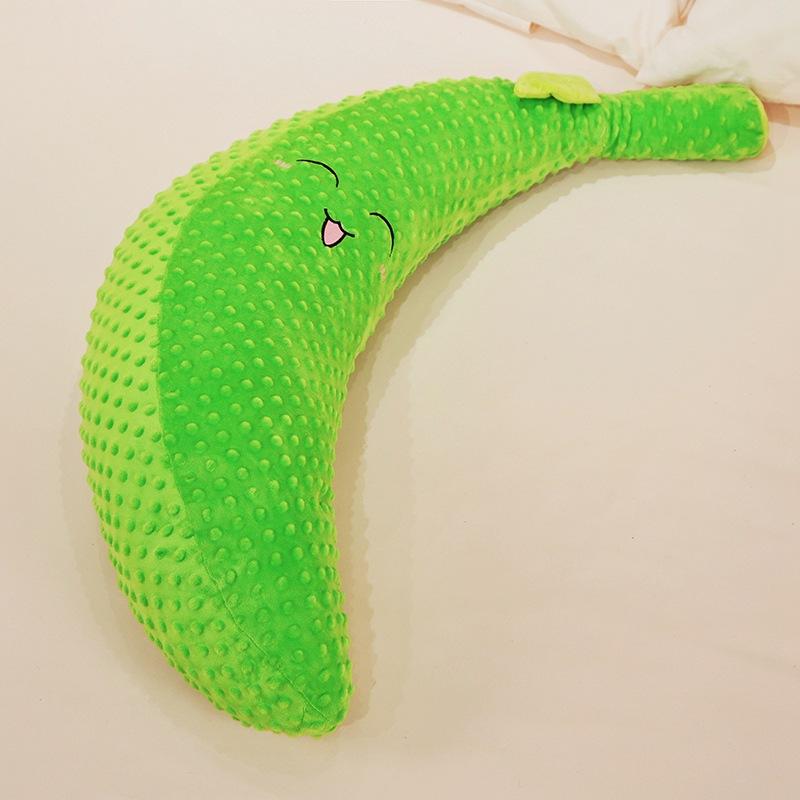 

Toy Banana Plush Cartoon Fruits Fill Doll Accompany Sleeping Appease Gift Child 50cm/19.69in зелёный