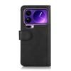 For Xiaomi 17 Pro Max Case Cowhide Texture Leather Wallet Phone Cover with Stand